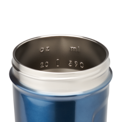 Red & Blue Superman Stainless Shaker measurements. | Color#The Man Of Steel
