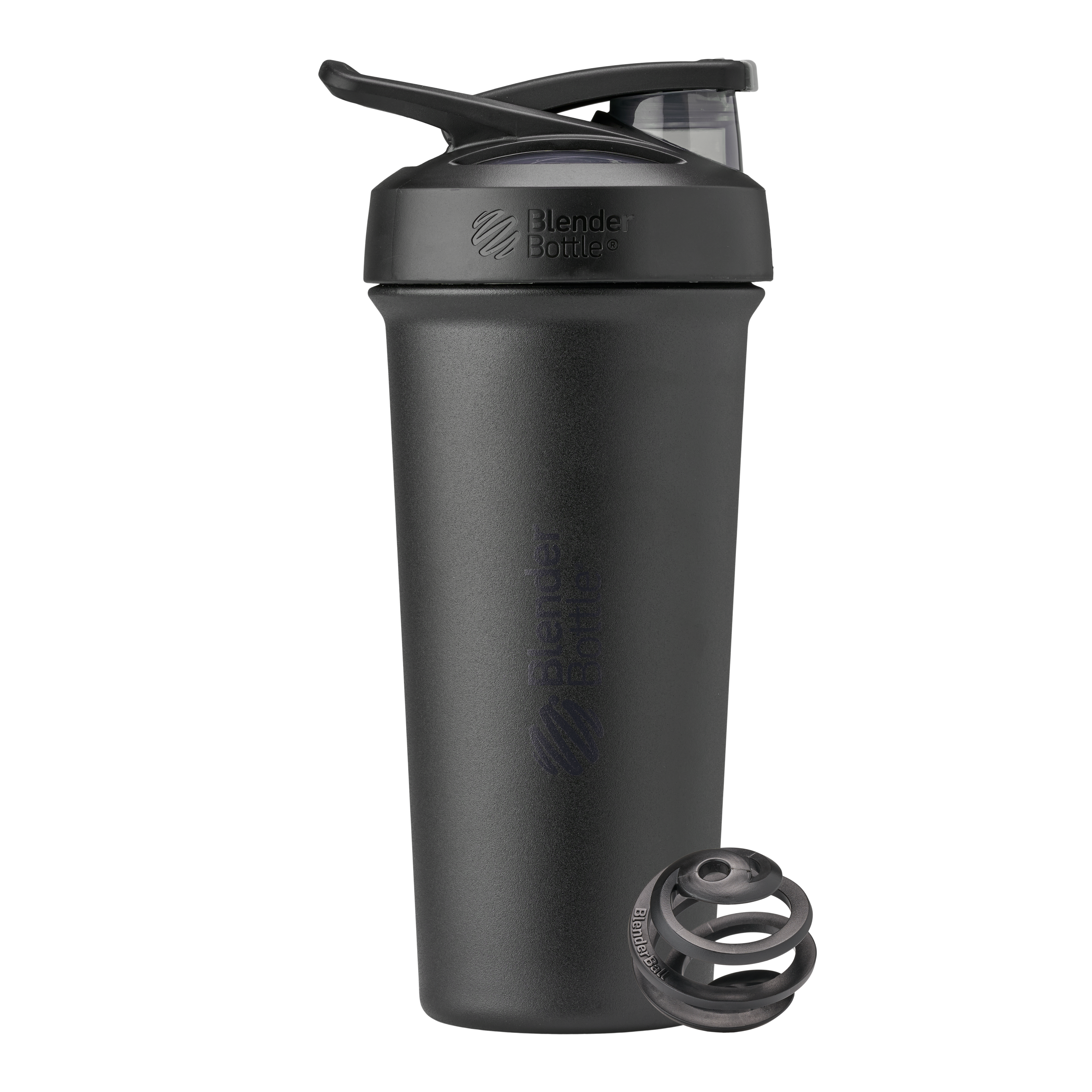 All Black Stainless Steel shaker with locking lid.| Color#all black