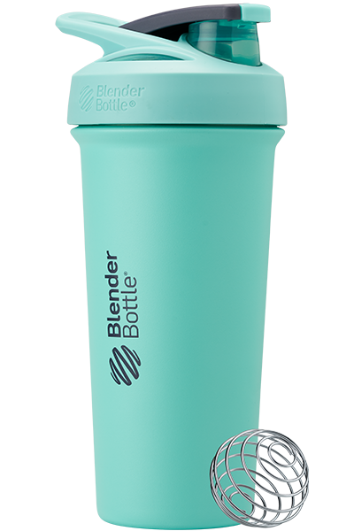Strada Insulated Stainless Steel Shaker Cup with Flip Cap Cobalt