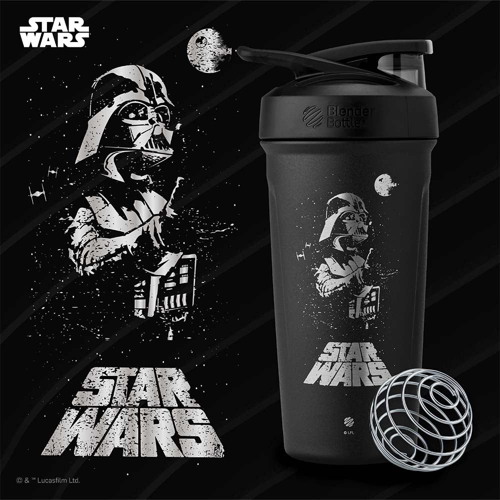 BlenderBottle Star Wars Shaker Bottle Pro Series, Perfect for