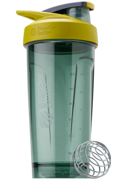 Strada Tritan Shaker Bottle with Wire Whisk BlenderBall - White (28 fl oz.)  by BlenderBottle at the Vitamin Shoppe