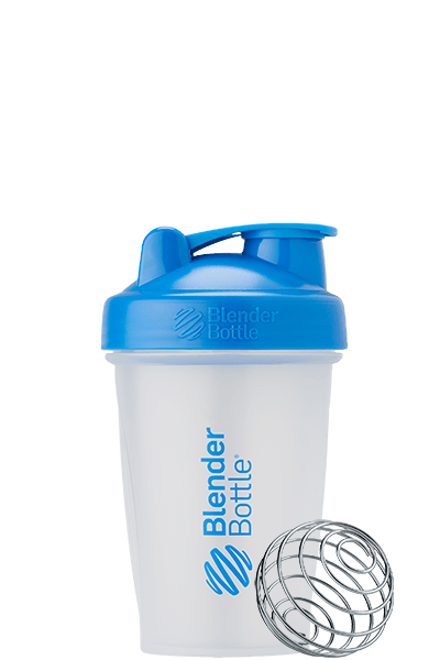 Blender bottle - blue twist - 20oz