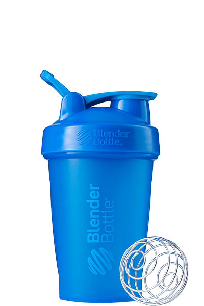 Blender bottle - blue twist - 20oz