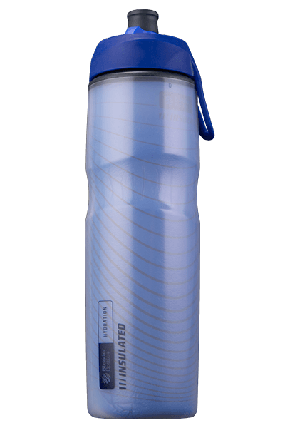 BlenderBottle Hydration Halex™ Squeeze Water Bottle with Straw, 32-Ounce -  White