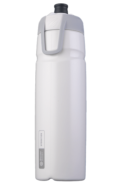 BlenderBottle Hydration Halex Bottle - Gray/White 24 oz