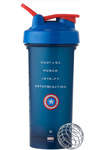 BlenderBottle's steel shaker now has colorful Marvel superhero designs
