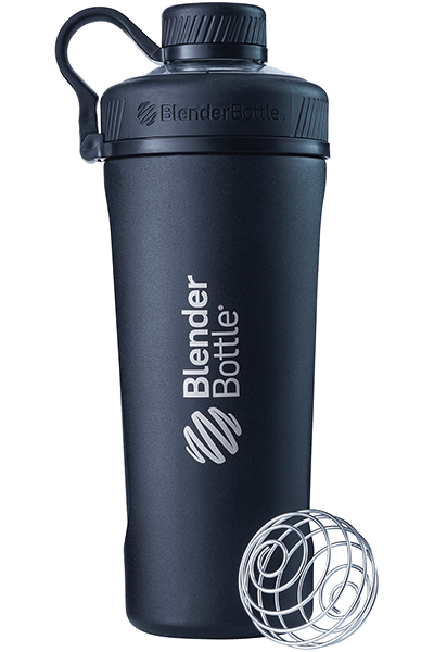 Insulated Supplement Matrix Shaker - Protein Blender Bottle Black